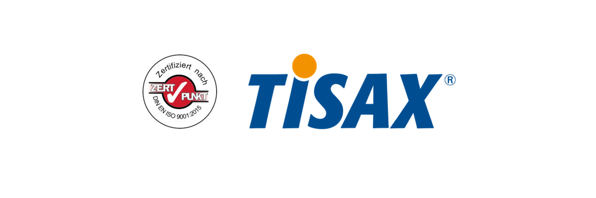 ISO 9001 certification and TISAX certification